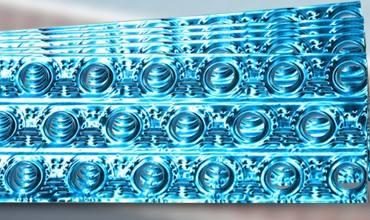 O teto automático da unidade da bobina do fã de XUGUANG FCU montou com o fluxo de ar 510 2